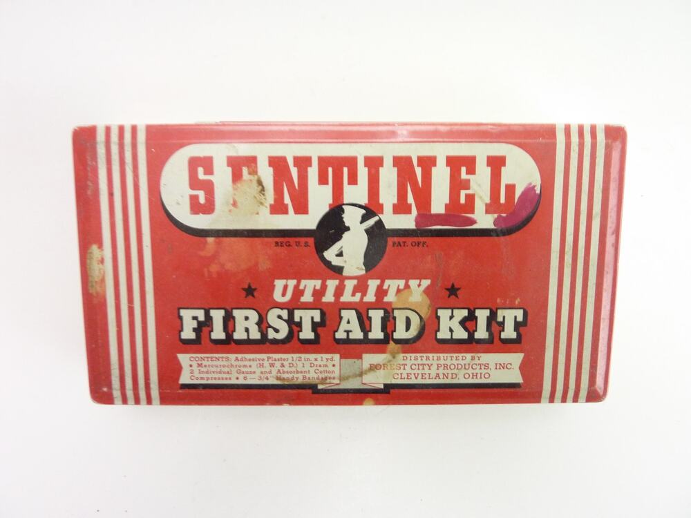 Vintage Sentinel Utility Kit empty Forest City Prod Cleveland